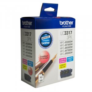 Brother LC-33173PK Cartridge - 3 Colour Value Pack